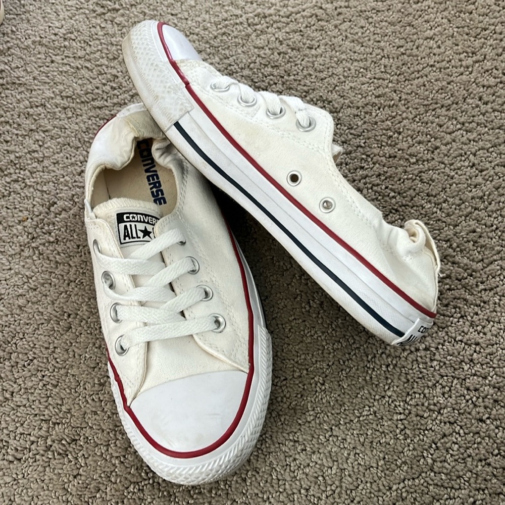 White converse all star